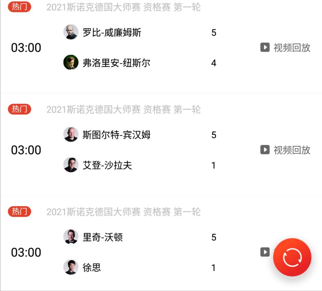 2020斯诺克大师赛是_2020斯诺克德国大师赛资格赛11月13日18:00——14日03