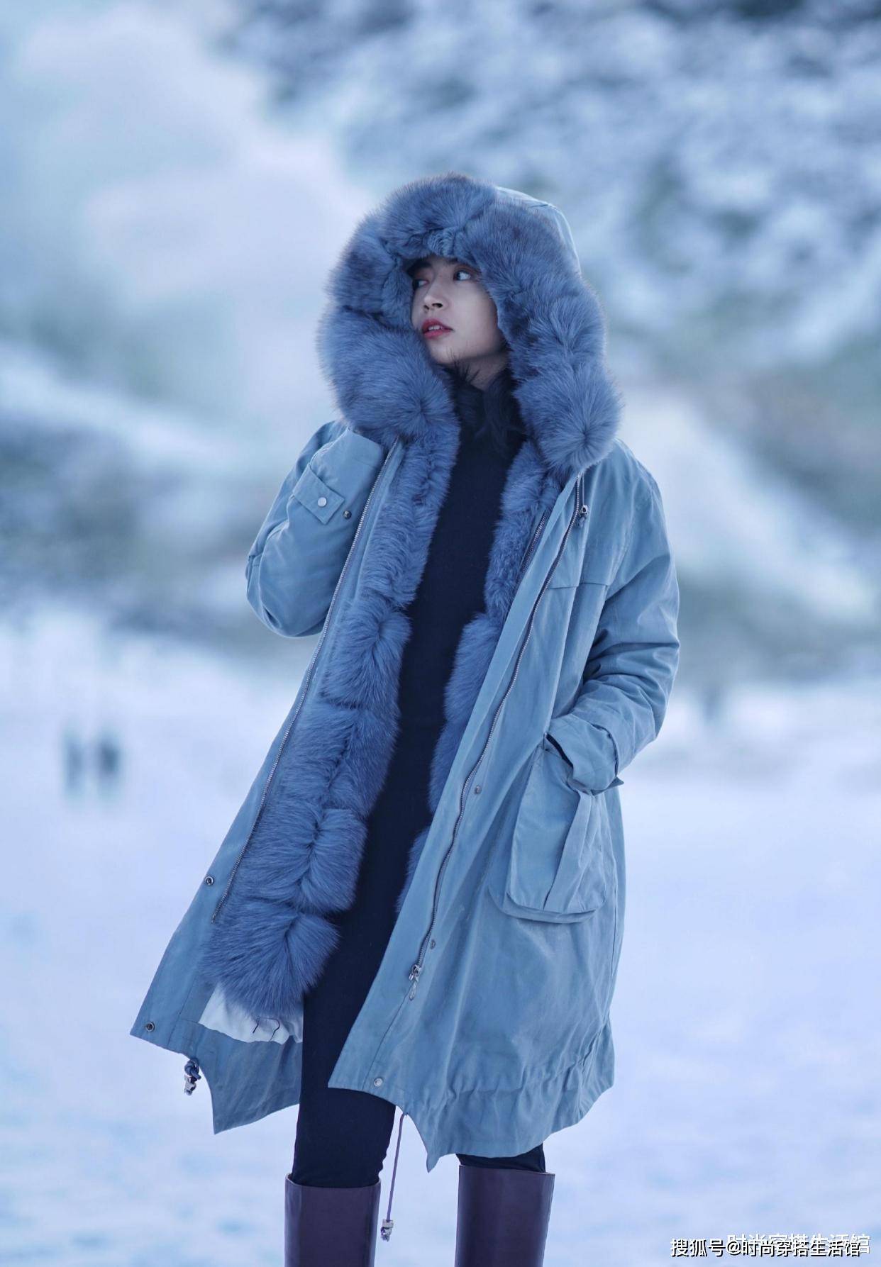 2020派克服拍雪景照怎么穿搭_克服困难图片