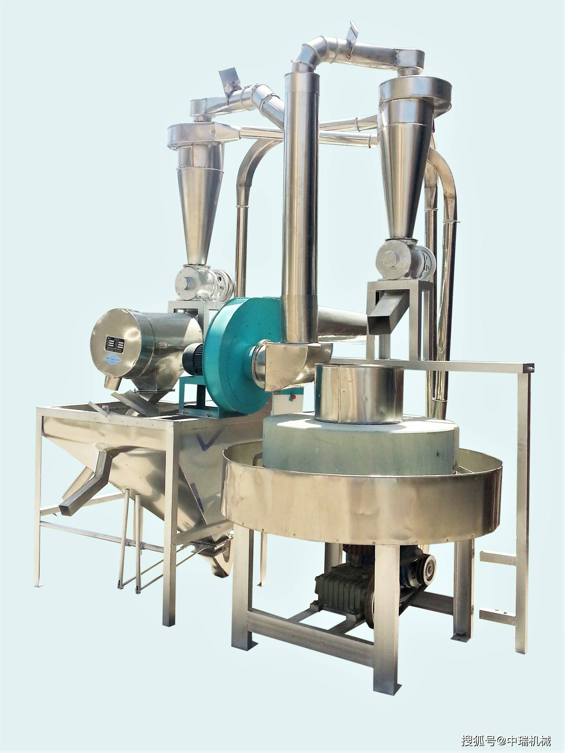 面粉加工石磨设备图片_做石磨面粉加工赚钱吗_石磨加工面粉设备