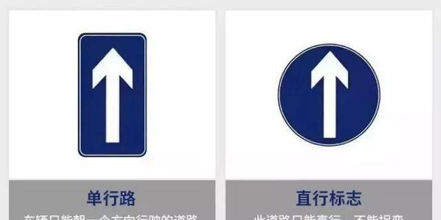 第一组:单行路与直行