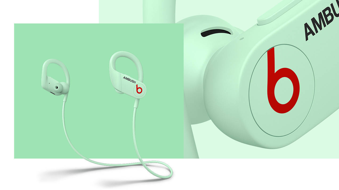 苹果|Beats推出Powerbeats夜光版耳机：戴上就是黑夜里最靓的仔