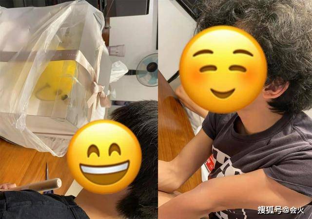 生父基因强大？张柏芝三胎小儿子近照曝光，头