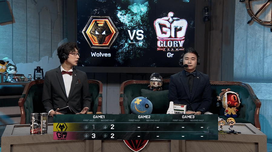 先知|第五人格IVL职业联赛秋季赛常规赛Wolves VS Gr第一局Gr求生者三跑赢得比赛