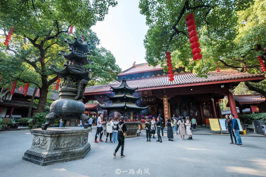 原创2020杭州第一网红寺庙不是灵隐而是原本名气不大的法喜寺