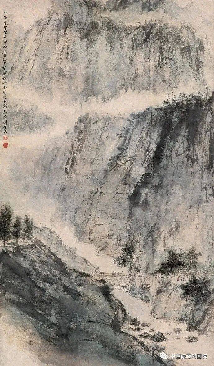 傅抱石100幅精品山水画作品欣赏
