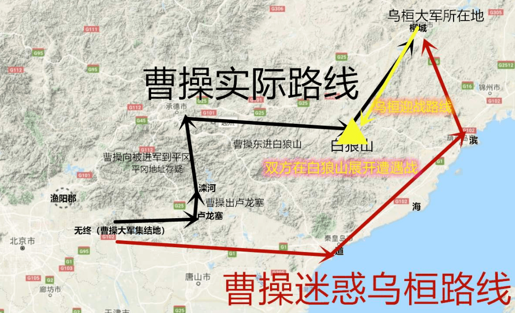原创阵斩乌桓单于的白狼山之战,曹操亏大了?郭嘉:输赢根本不在战场