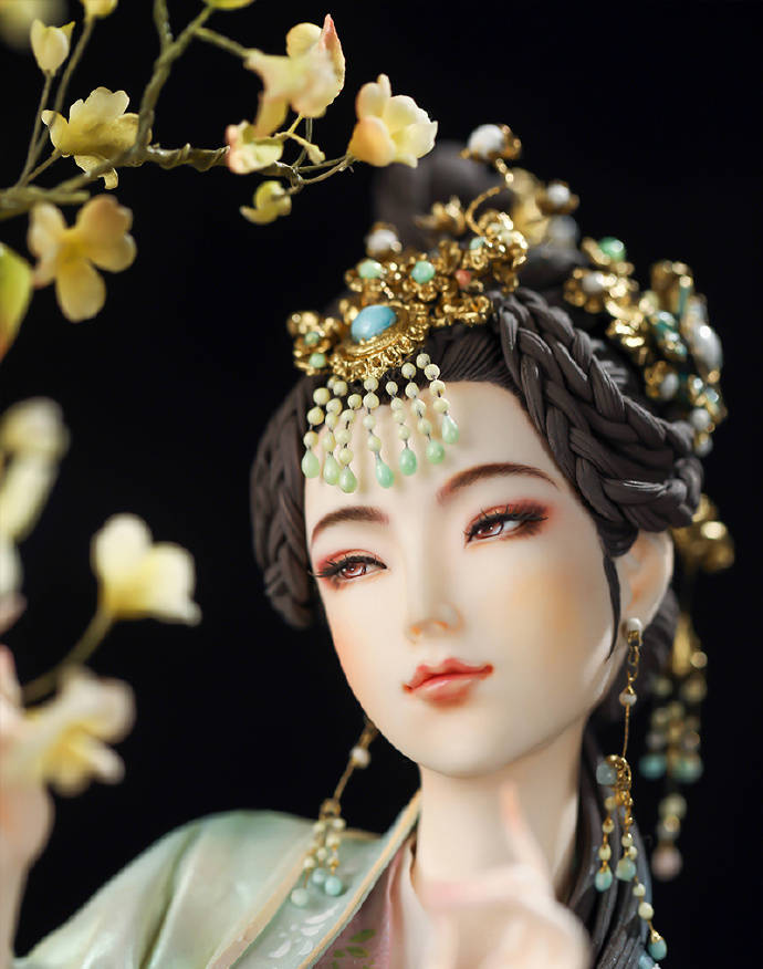 当小手办邂逅中国古文化，作品一鸣惊人，击中全网漫迷审美！_永固
