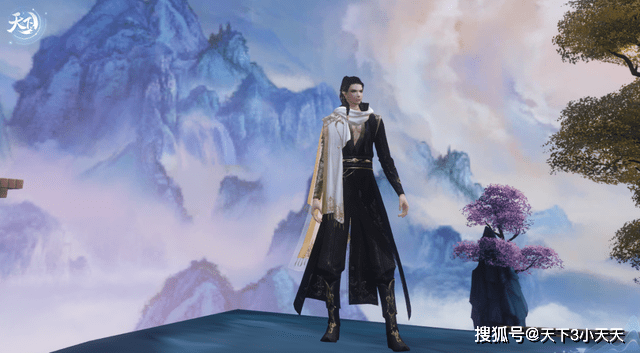 复杂的发辫与马尾搭配依旧丝丝顺滑 更凸显西域男性专属的浪漫与不羁