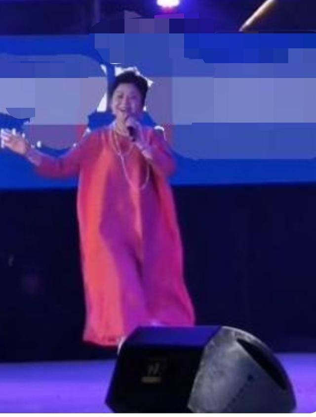 58岁董文华现身音乐会，脸部浮肿发福明显，穿豪