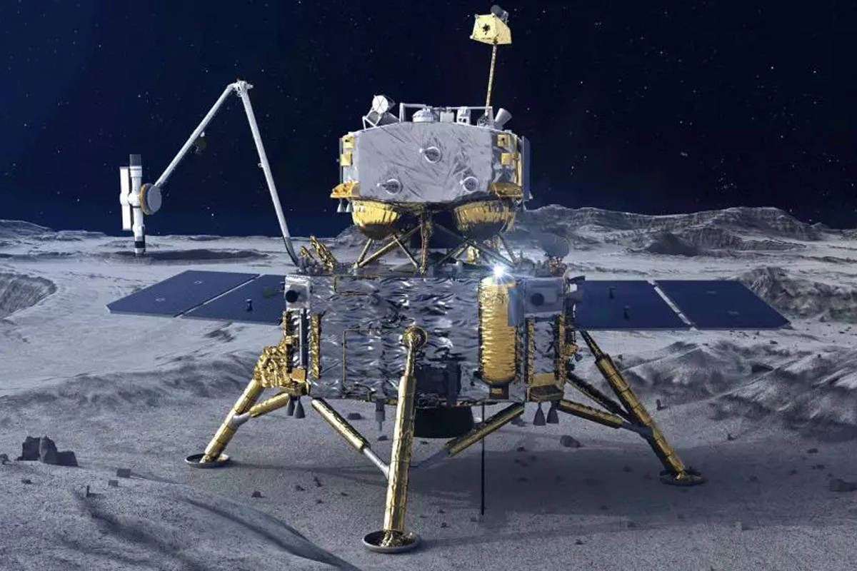 月球“土特产”打包完毕！嫦娥五号完成月面自动采样封装_凤凰网