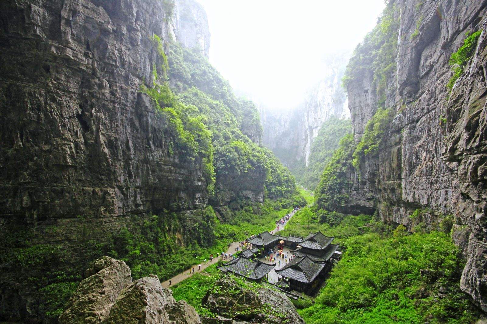 Houping Tiankeng Cluster, Chongqing Wulong Karst Landscape Pictures - Easy Tour China