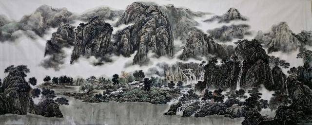 中国画名家画家安洋作品欣赏