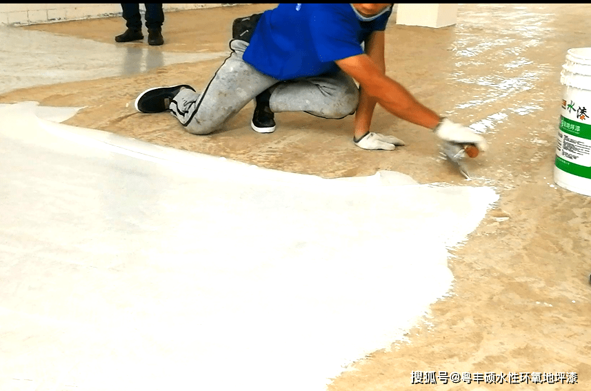 水性环氧地坪漆施工工艺流程