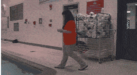 原创搞笑gif段子:师傅我喜欢你抚发那个动作