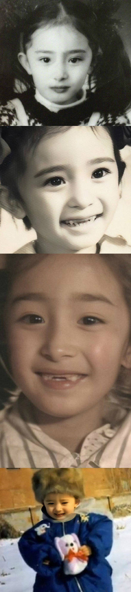 杨幂爸爸吐槽杨幂没有小时候好看,爸爸眼里的小情人比杨幂好看