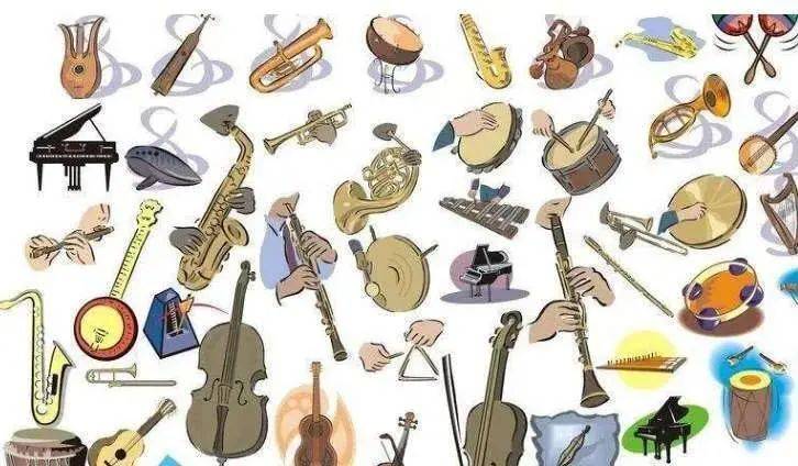 乐器的排名_乐器卡通图片