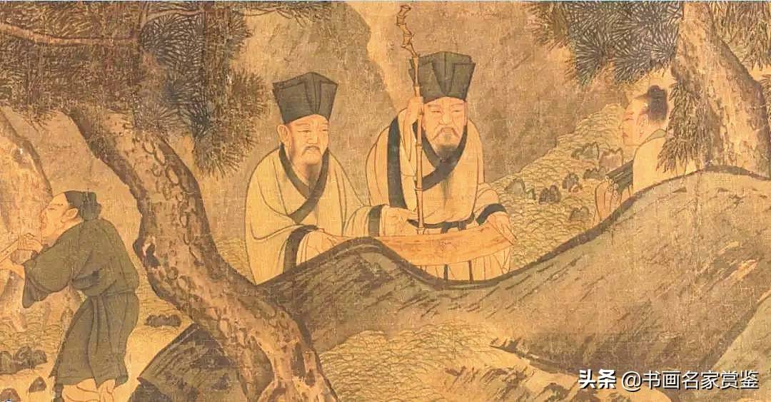 宋代宫廷画家马兴祖香山九老图卷高清全图