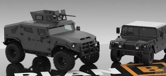 原创军用悍马改造的民用装甲车可合法上路车顶配重机枪小炮台