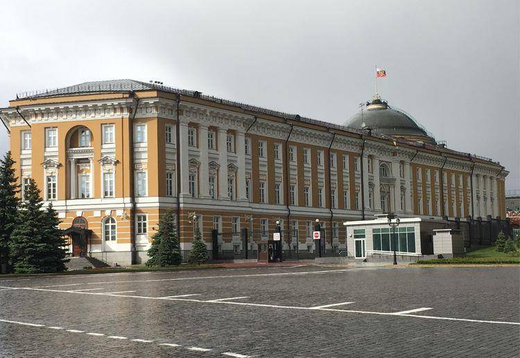 克里姆林宫内的俄罗斯最高议会大厅.