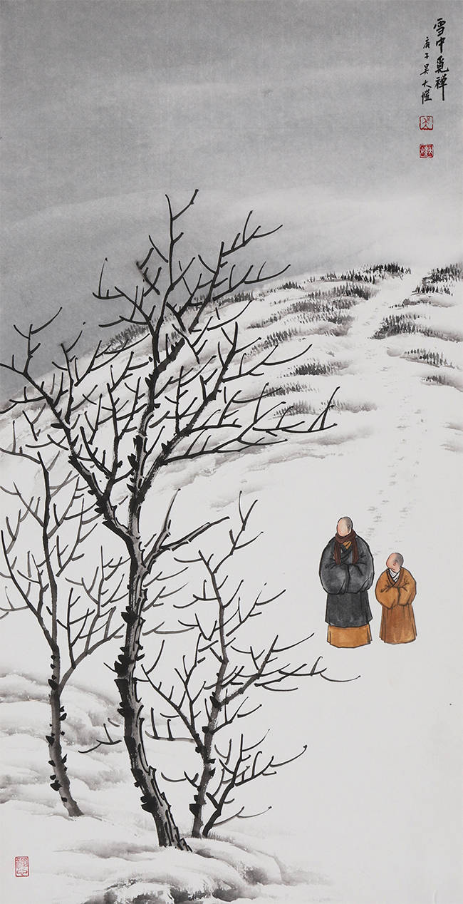 吴大恺带您感受雪天的禅意诗境
