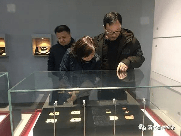 甘肃省文物局对清水县博物馆开展双随机一公开现场抽查工作