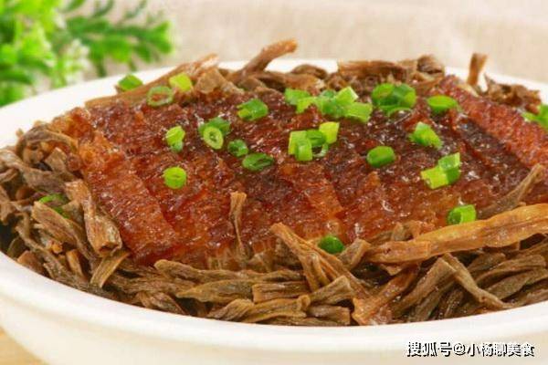 扣肉简谱_梅菜扣肉