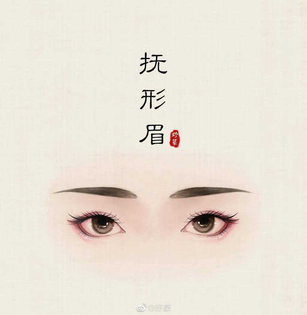 超好看古风眉形，有没有你喜欢的？