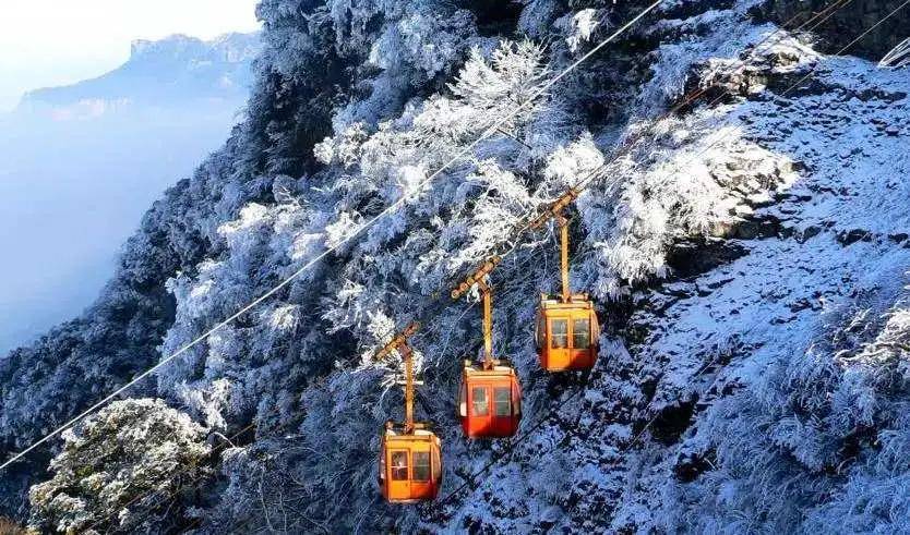 比河南老君山还要美的四大景区!雪景真的太震撼!