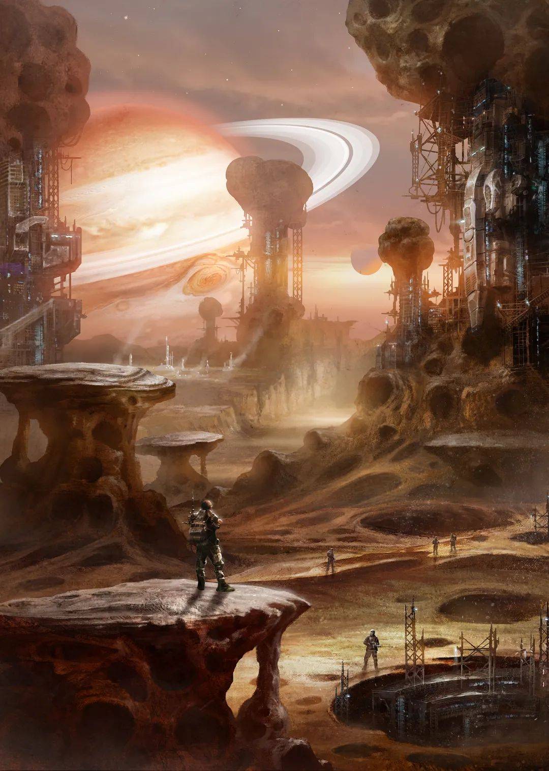 《移动火星》丨格雷格·贝尔硬科幻小说三部曲封面