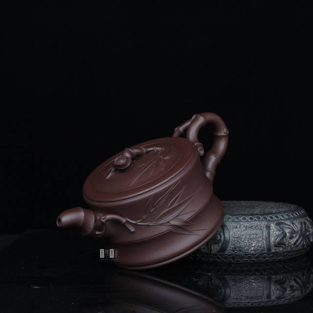 【天璞·赏器】江苏省工艺美术大师丨倪顺生《可心竹段壶》