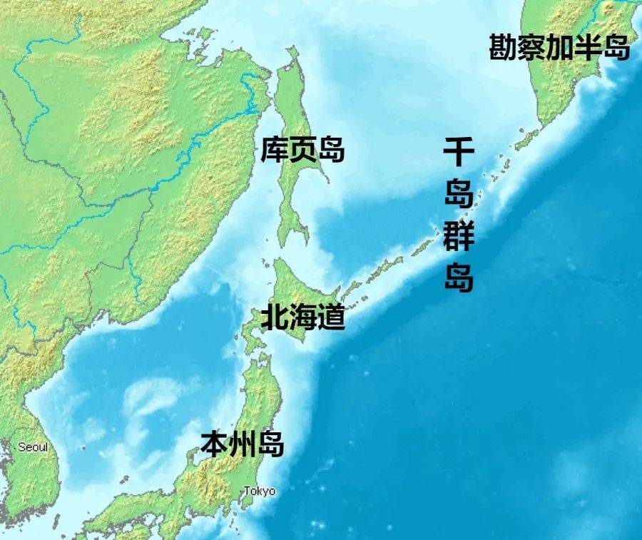 北方四岛人口_北方四岛地图