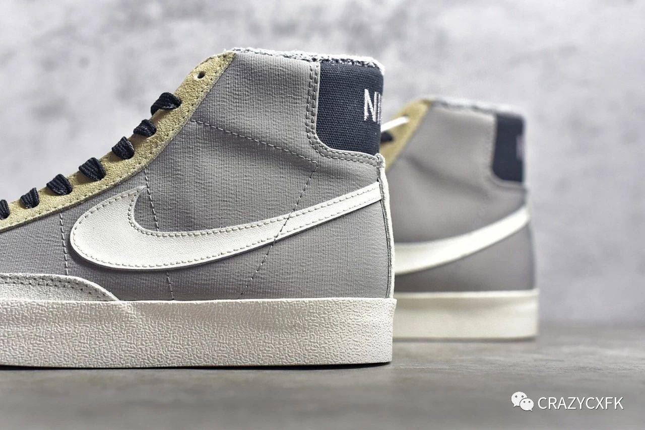 耐克nike blazer mid 1977 vintage dc5269-033 灰粽开拓者板鞋