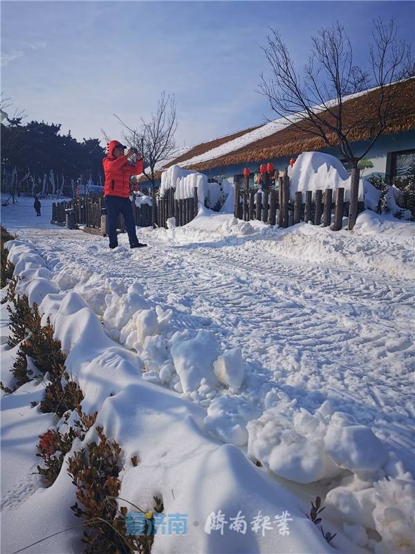 泉视界丨齐鲁雪乡跑马岭 银装素裹好迷人