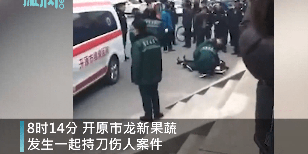 辽宁省铁岭开原发生命案,嫌疑人当街持刀行凶致7死7伤