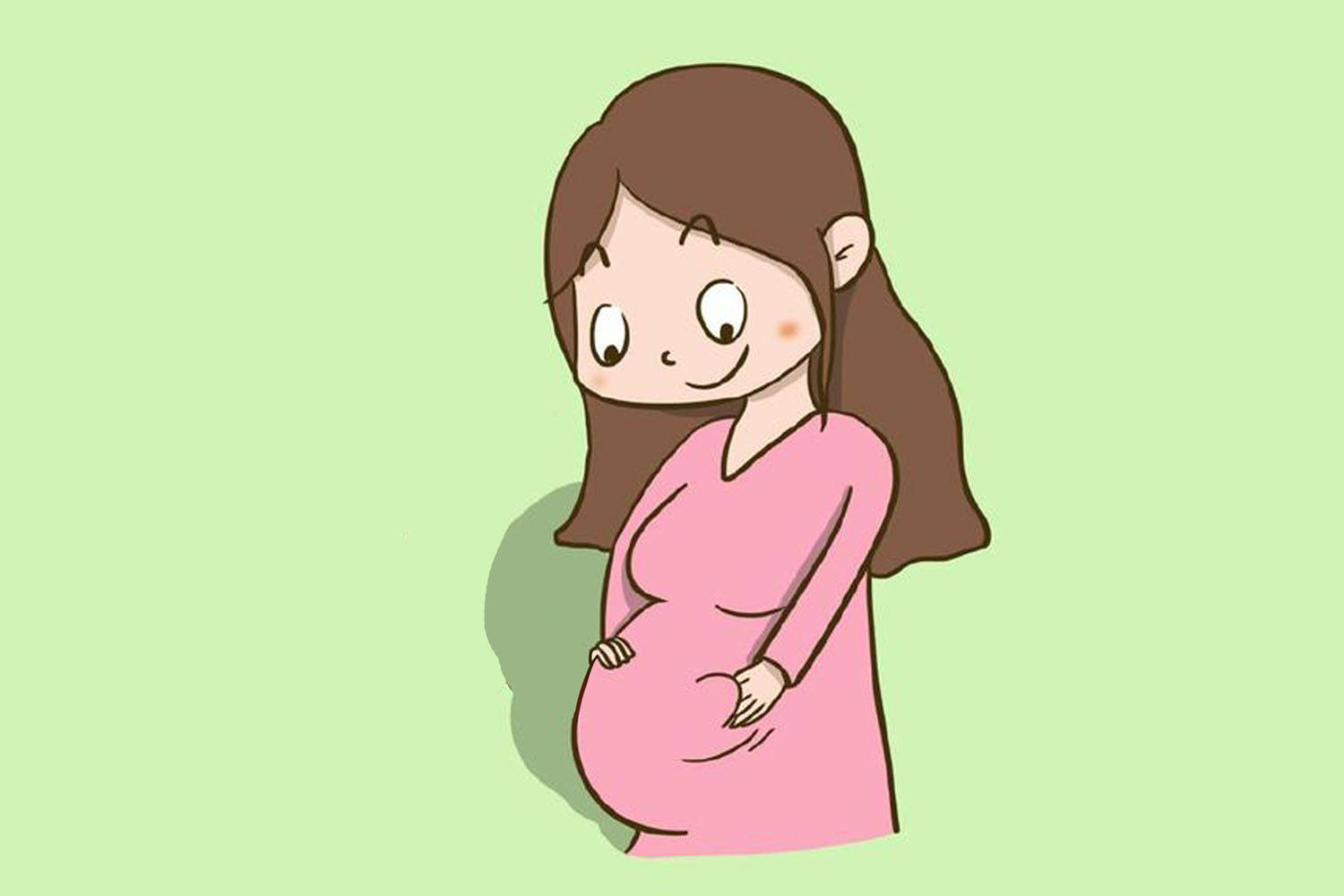 原创一张动图告诉你怀孕后,女性身体内脏被挤成了什么样