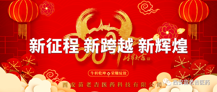 新征程新跨越新辉煌‖西安苗老吉祝您元旦快乐!