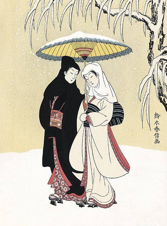 kok网页版-
日本浮世绘女人图（铃木春信）(图2)
