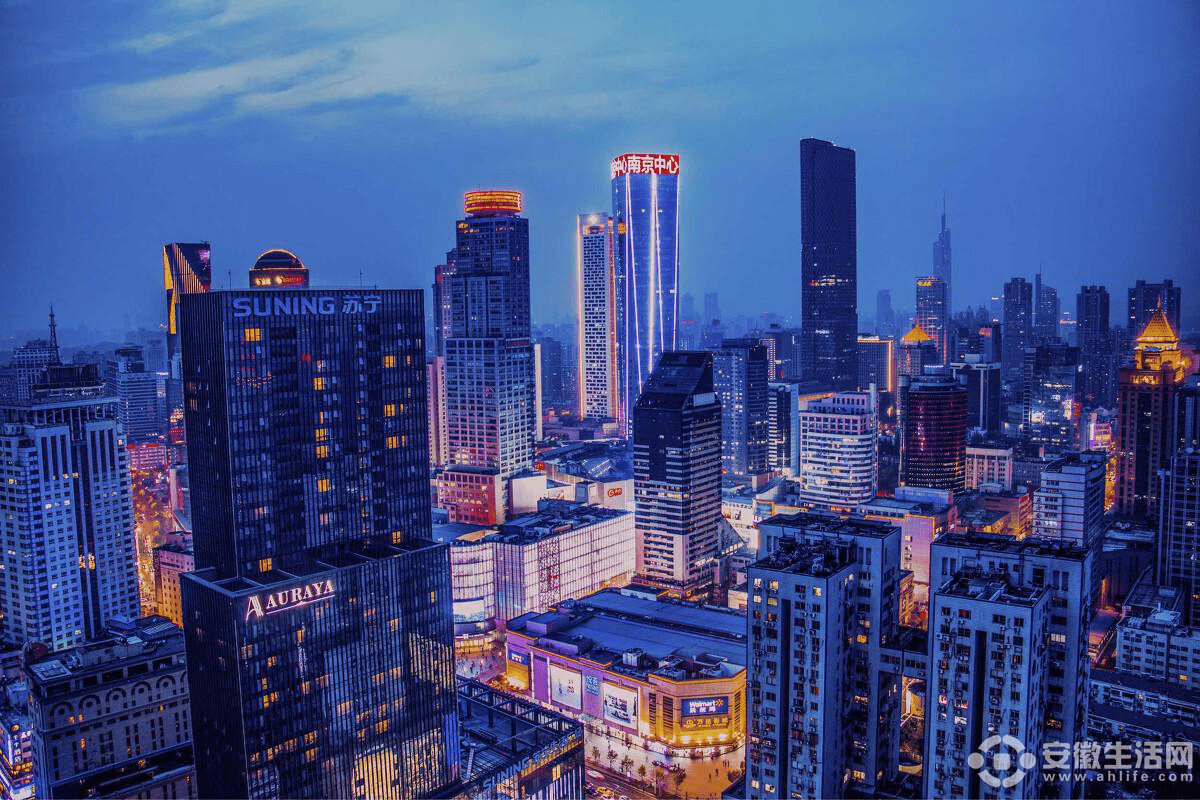 南京夜景图(图片来源于网络)