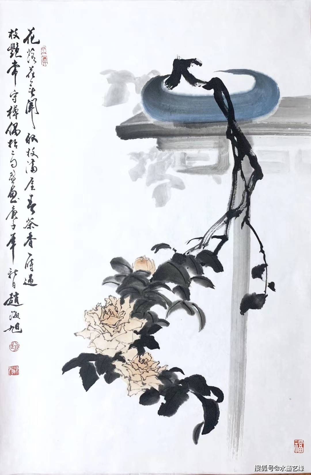 著名国画大师霍春阳入室弟子一赵海旭作品欣赏