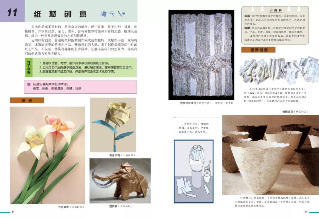 冀美版初中美术八年级下册电子课本,是初中八年级学生的美术课本,教材