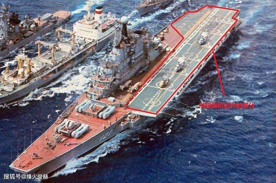 分别是基辅号,明斯克号和戈尔什科夫海军元帅号,都是基辅级航母,不过