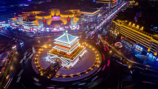 我国五大最美夜景城市，西安只能排第五，看看第一能不能让你心动