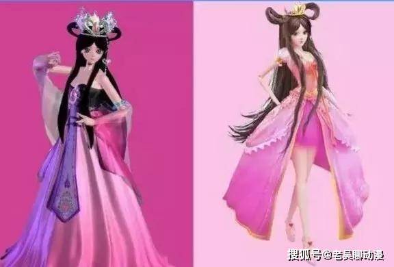 原创叶罗丽仙子换上唯美风,罗丽公主宛若画中仙子,孔雀颜值赛冰公主