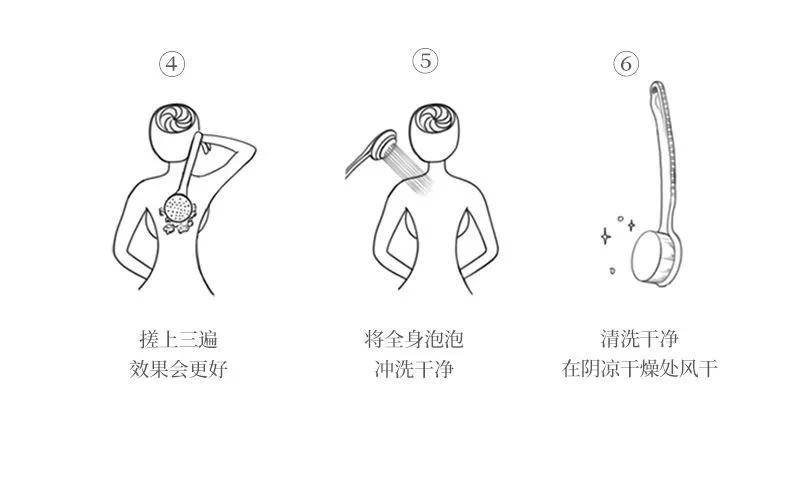 洗澡还在用手搓?没个搓澡神器怎么行