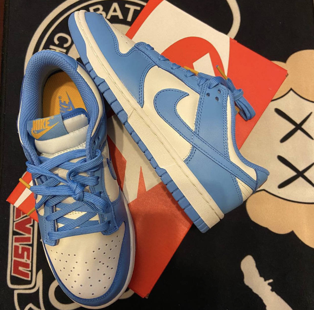 dunk low "coast" 北卡蓝