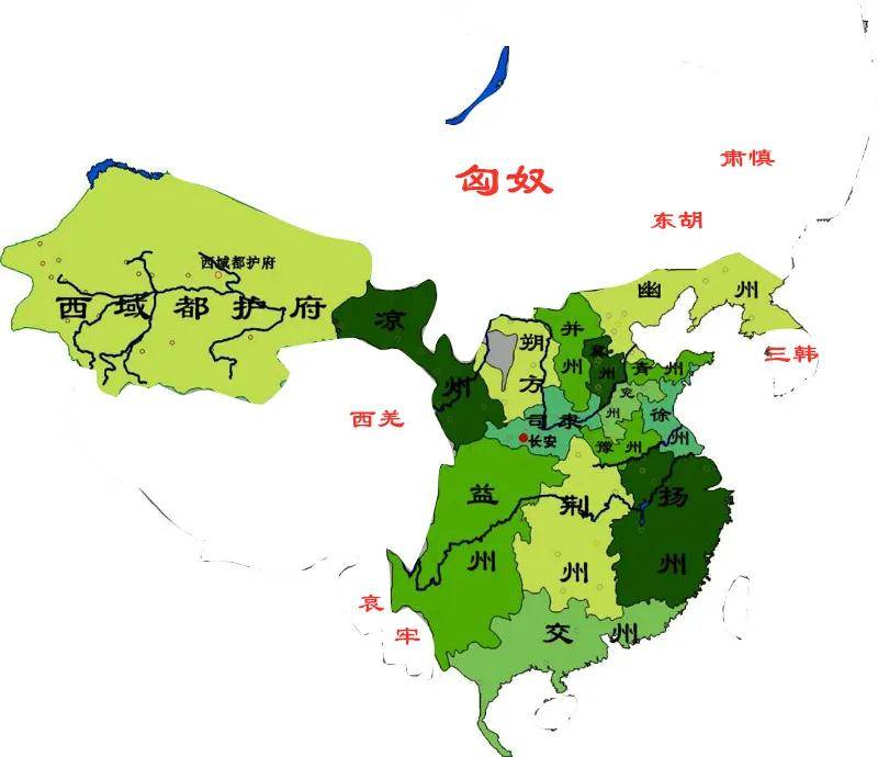 中国2000多年的行政区划演变,你的故乡在古代属于哪个