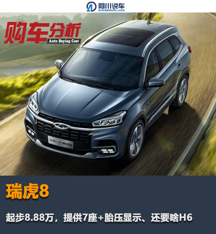 这款中型运动型多功能车起价为88800英镑,提供7个轮胎气压显示和H6