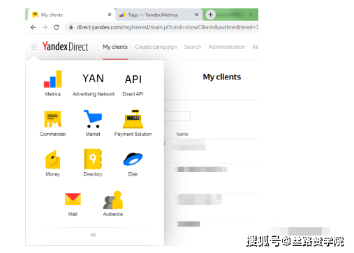 网站|Yandex.Metrica如何协助推动Yandex广告投放