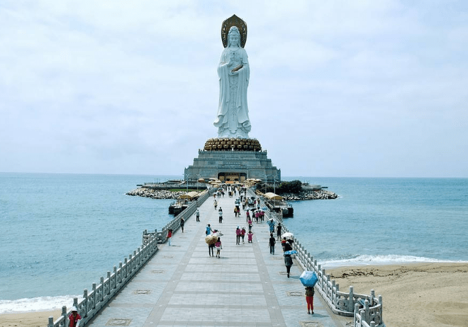 耗费8亿的"南海观音",曾被质疑浪费钱,如今获得众多好评
