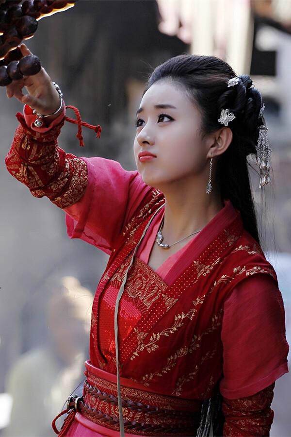 图片来源:微博赵丽颖古装红衣造型8:《陆贞传奇》陆贞《陆贞传奇》是